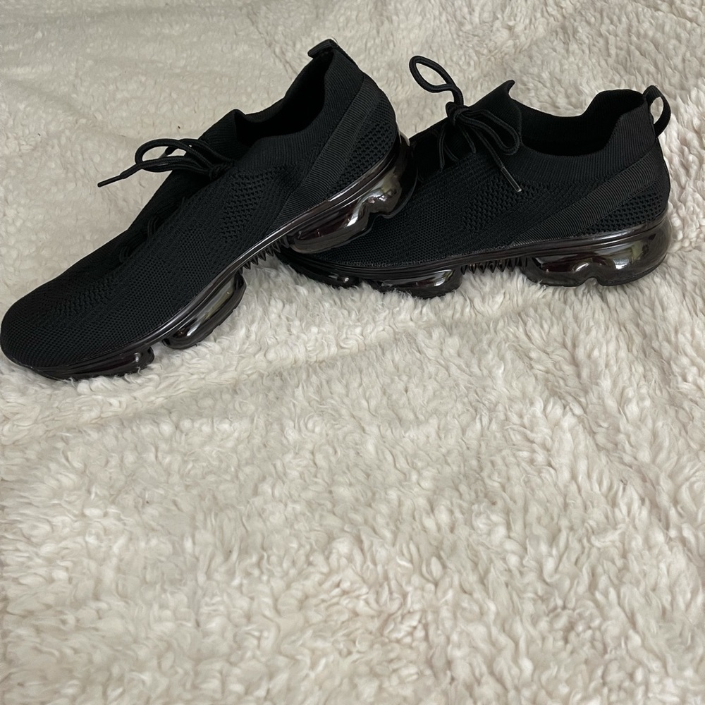 Black sneakers